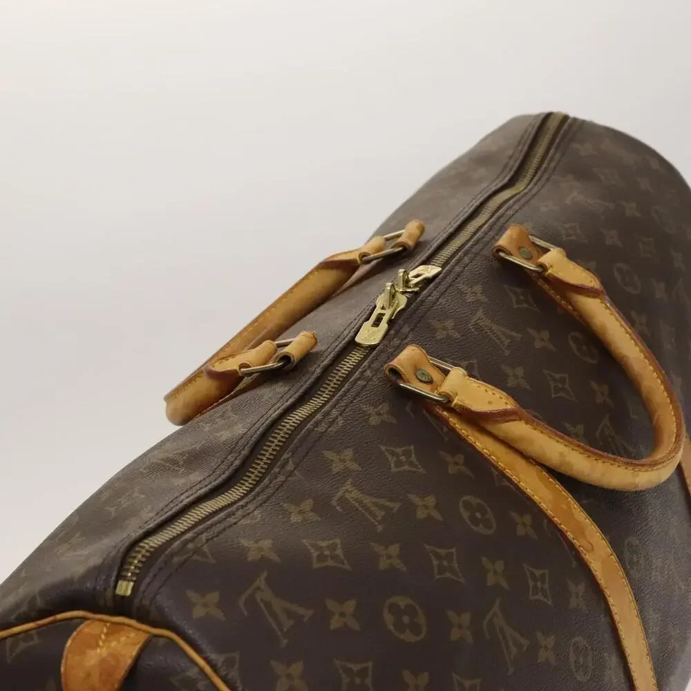 LOUIS VUITTON Monogram Keepall 55 Boston Bag M41424